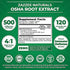 Zazzee OSHA Root Extract 120 Vegan Capsules, 500 mg Strength, Potent 4:1 Extract, Ligusticum porteri, Non-GMO and All-Natural